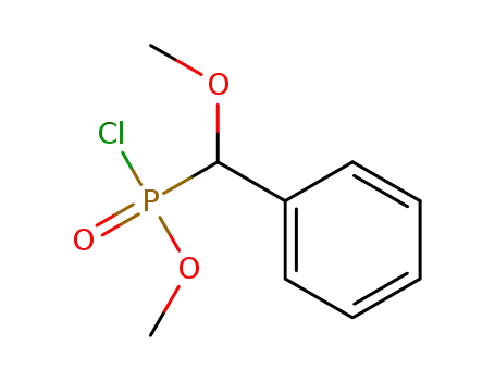 (+/-)-methyl [1-(methoxy)phenylmethyl]phosphonochloridate
