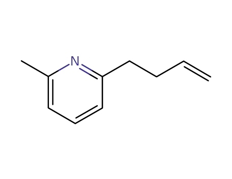 Molecular Structure of 219629-77-3 (Pyridine, 2-(3-butenyl)-6-methyl- (9CI))