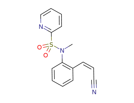 (Z)-3-{2-[N-methyl-N-[(2-pyridyl)sulfonyl]amino]phenyl}acrylonitrile
