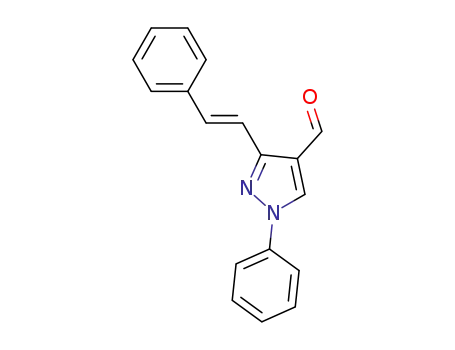 1-phenyl-3-[(E)-2-phenylethenyl]-1H-pyrazole-4-carbaldehyde