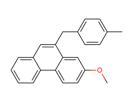 10-(4-methylbenzyl)-2-methoxyphenanthrene