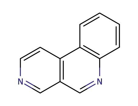 Molecular Structure of 229-89-0 (Benzo[c][2,7]naphthyridine)