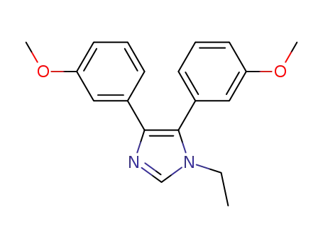 1-ethyl-4,5-bis(3-methoxyphenyl)-1H-imidazole