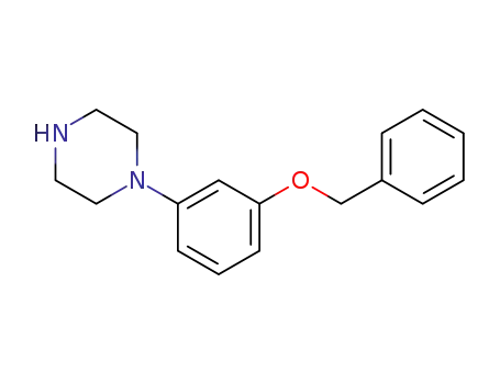 Molecular Structure of 756751-75-4 (1-(3-BENZYLOXY-PHENYL)-PIPERAZINE)