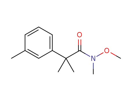 N-methoxy-N,2-dimethyl-2-m-tolylpropanamide