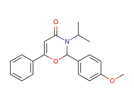 3-isopropyl-2-(4-methoxyphenyl)-6-phenyl-2H-1,3-oxazin-4(3H)-one