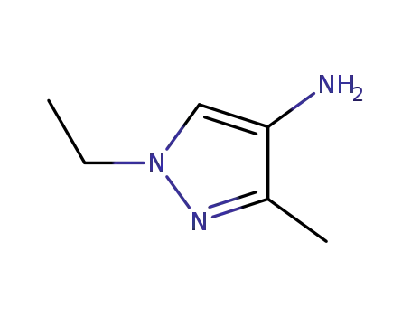Molecular Structure of 947763-34-0 (1-ethyl-3-methyl-1H-pyrazol-4-amine(SALTDATA: 2HCl))