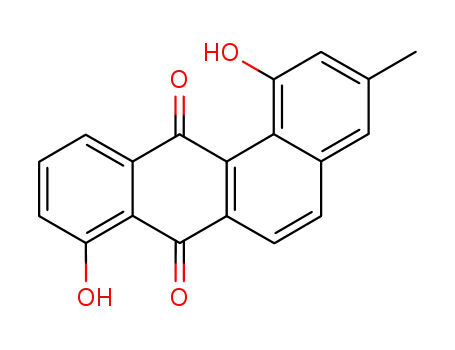 Molecular Structure of 7414-92-8 (tetrangulol)