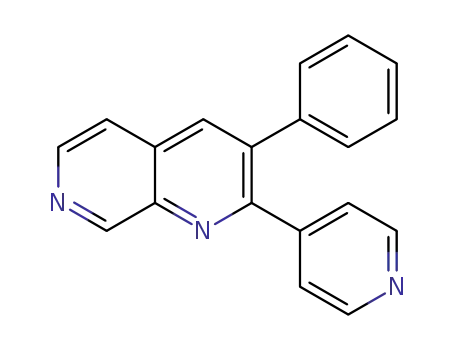 Molecular Structure of 1352037-95-6 (3-phenyl-2-(pyridin-4-yl)-1,7-naphthyridine)