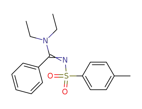 N,N-Diaethyl-p-tolylsulfonylbenzamidin