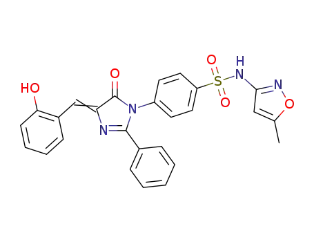 C<sub>26</sub>H<sub>20</sub>N<sub>4</sub>O<sub>5</sub>S