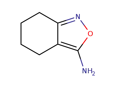 Molecular Structure of 13054-47-2 (4,5,6,7-Tetrahydro-2,1-benzisoxazol-3-amine)