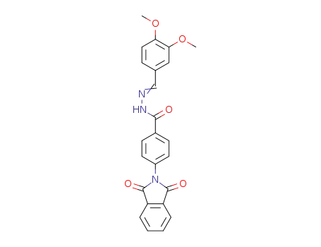 4-(1,3-dioxo-1,3-dihydro-2H-isoindol-2-yl)-N'-(3,4-dimethoxyphenyl)methylenebenzohydrazide