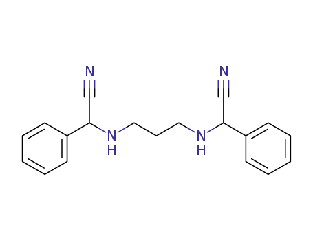 Molecular Structure of 2321-48-4 (2-[3-[(cyano-phenyl-methyl)amino]propylamino]-2-phenyl-acetonitrile)