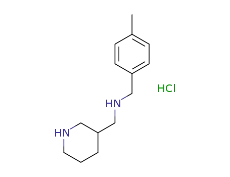 (4-메틸-벤질)-피페리딘-3-일메틸-아민 염산염