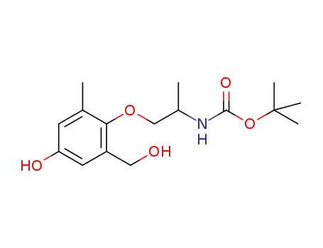tert-butyl {2-[4-hydroxy-2-(hydroxymethyl)-6-methylphenoxy]-1-methylethyl}carbamate