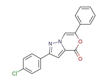 2-(4-chlorophenyl)-6-phenyl-4H-pyrazolo[5,1-c][1,4]oxazin-4-one