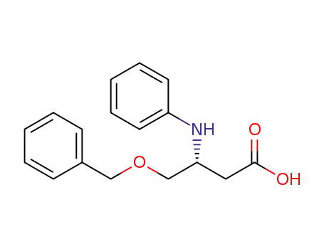 4-(benzyloxy)-3-(phenylamino)butanoic acid