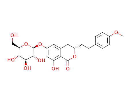 Molecular Structure of 126223-29-8 (agrimonolide-6-O-glucopyranoside)