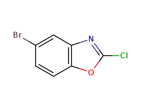 Molecular Structure of 1030377-54-8 (5-BROMO-2-CHLORO-BENZOXAZOLE)