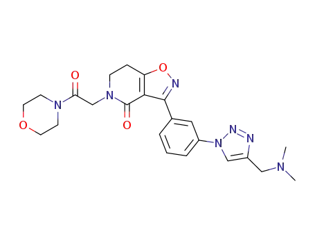 C<sub>23</sub>H<sub>27</sub>N<sub>7</sub>O<sub>4</sub>