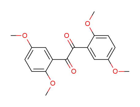 Molecular Structure of 10365-13-6 (1,2-bis(2,5-dimethoxyphenyl)ethane-1,2-dione)