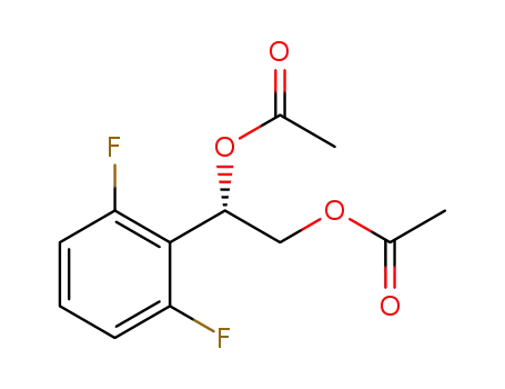 (S)-1,2-diacetoxy-1-(2,6-difluorophenyl)ethane