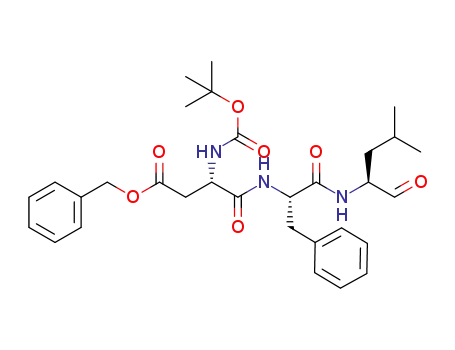 Boc-Asp(OBzl)-Phe-Leu-H
