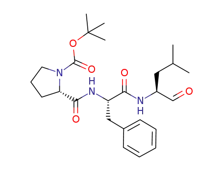 Boc-Pro-Phe-Leu-H