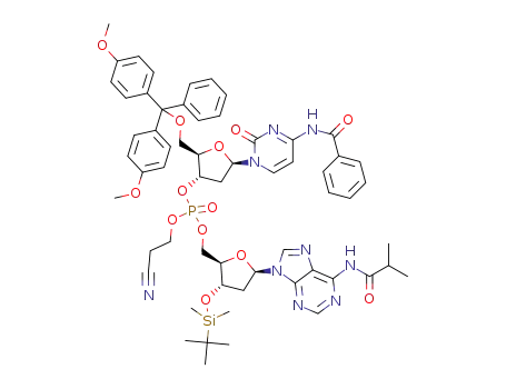 Molecular Structure of 1305318-68-6 (C<sub>60</sub>H<sub>70</sub>N<sub>9</sub>O<sub>13</sub>PSi)