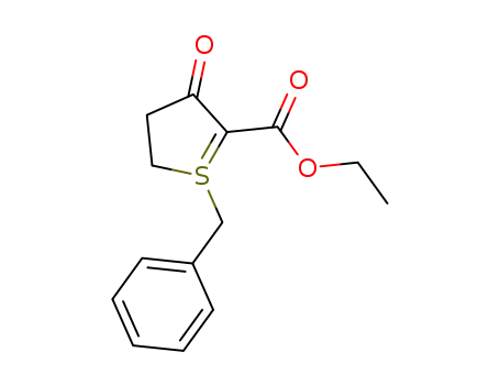 1-benzyl-3-oxo-4,5-dihydro-3H-1λ4-thiophene-2-carboxylic acid ethyl ester