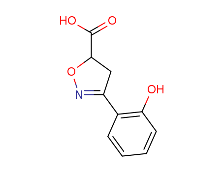 3-(2-hydroxyphenyl)-4,5-dihydroisoxazole-5-carboxylic acid(SALTDATA: FREE)