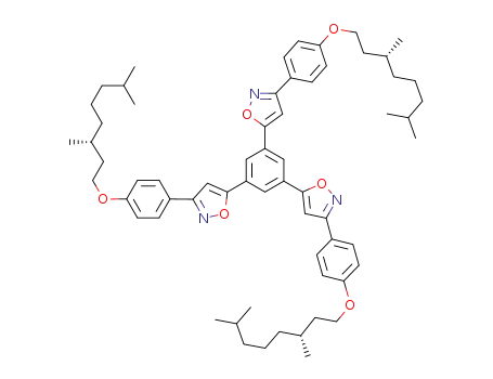 1,3,5-tris{3-[(R)-(-)-4-(3,7-dimethyl)octyloxyphenyl]isoxazol-5-yl}benzene