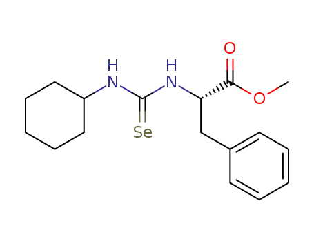 (S)-methyl 2-(3-cyclohexylselenoureido)-3-phenylpropanoate