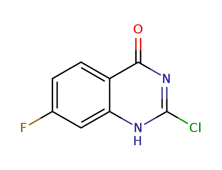 2-chloro-7-fluoroquinazolin-
4(3H)-one