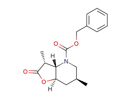 (3R,3aS,6S,7aR)-benzyl 3,6-dimethyl-2-oxohexahydrofuro[3,2-b]pyridine-4(2H)-carboxylate