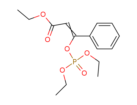 ethyl (Z)-3-diethoxyphosphoryloxy-3-phenyl-prop-2-enoate cas  27238-13-7