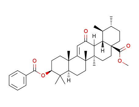 methyl (3β,13ζ)-3-(benzoyloxy)-12-oxours-9(11)-en-28-oate