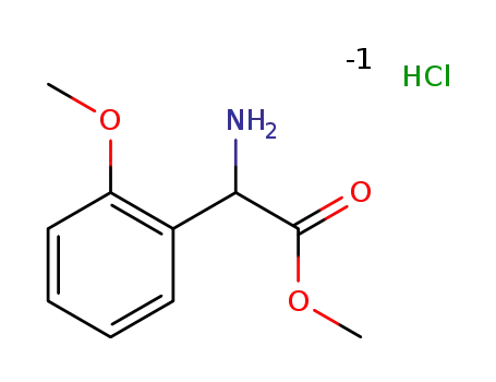 아미노-(2-메톡시-페닐)-아세트산 메틸 에스테르 염산염