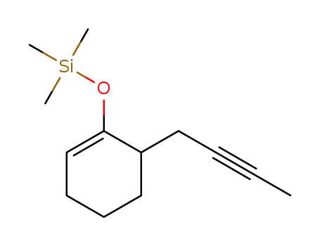 6-(buta-2-ynyl)-1-trimethylsiloxycyclohex-1-ene