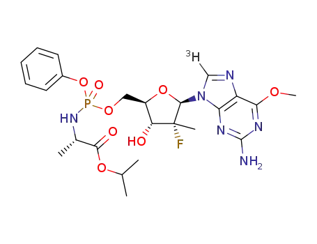 C<sub>24</sub>H<sub>31</sub><sup>(3)</sup>HFN<sub>6</sub>O<sub>8</sub>P