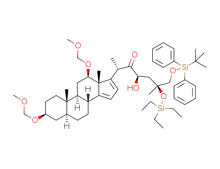 C<sub>53</sub>H<sub>82</sub>O<sub>8</sub>Si<sub>2</sub>