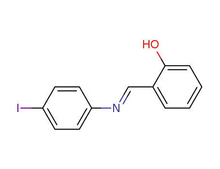 Phenol,2-[[(4-iodophenyl)imino]methyl]- cas  3489-07-4