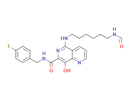C<sub>23</sub>H<sub>26</sub>FN<sub>5</sub>O<sub>3</sub>