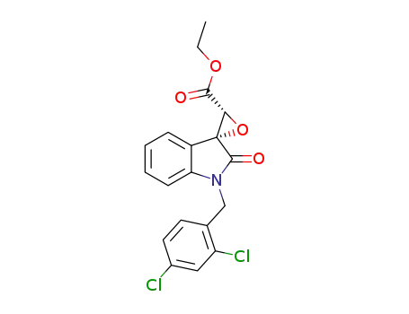 (2'R,3'R)-ethyl 1-(2,4-dichlorobenzyl)-2-oxospiro[indoline-3,2'-oxirane]-3'-carboxylate
