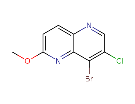 8-Bromo-7-chloro-2-methoxy-[1,5]naphthyridine(915976-85-1)