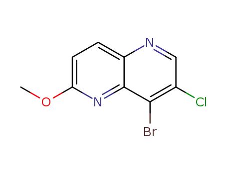 8-Bromo-7-chloro-2-methoxy-[1,5]naphthyridine
