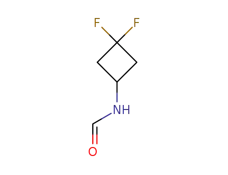 Molecular Structure of 1355328-30-1 (N-(3,3-difluorocyclobutyl)formamide)