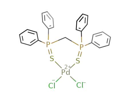 [Pd(bis(diphenylphosphinothioyl)methane)Cl<sub>2</sub>]