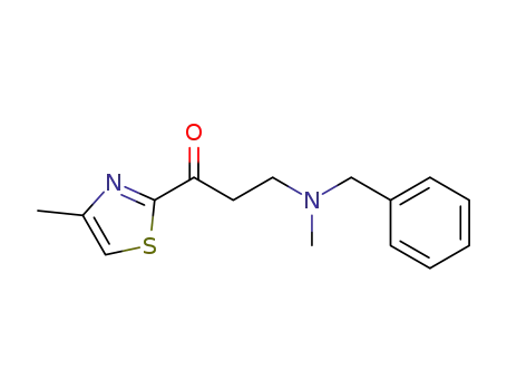 2-(N-benzylmethyl)aminoethyl-4-methyl-2-thiazolylketone
